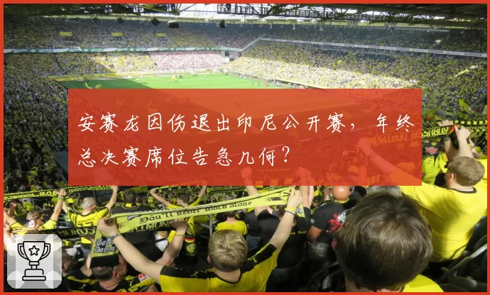 安赛龙因伤退出印尼公开赛，年终总决赛席位告急几何？